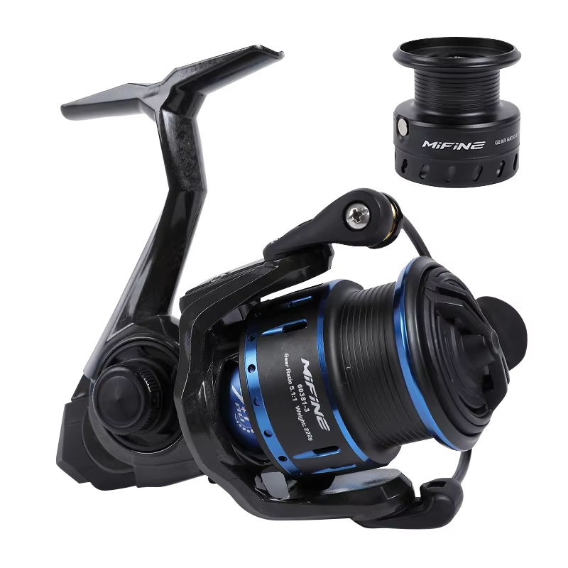 Trolling Reel - Moulinets spinning légers MIFINE Carbon Tech,