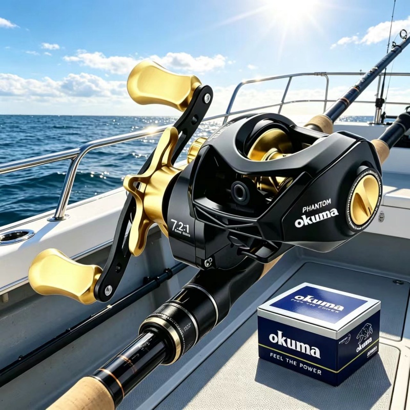 Moulinet de pêche baitcaster O - Surf Reel avis et prix